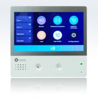 Monitor 7 pollici Touch Screen con memoria e modulo WIFI  per videocitofono 2 filii