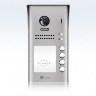 Pulsantiera videocitofono 2 fili quadrifamiliare