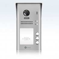 Pulsantiera videocitofono 2 fili trifamiliare