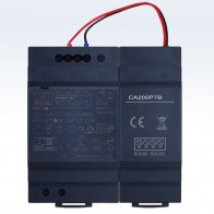 Alimentatore modulo DIN videocitofono 2 fili su linea BUS non polarizzata 2.5 Ah