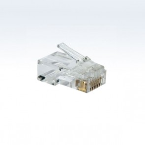 Connettore RJ45 per cavo UTP di videosorveglianza a crimpare per collegamento telecamere e NVR